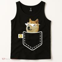 Dogecoin Pocket Doge Coin Tank Top thumb 2