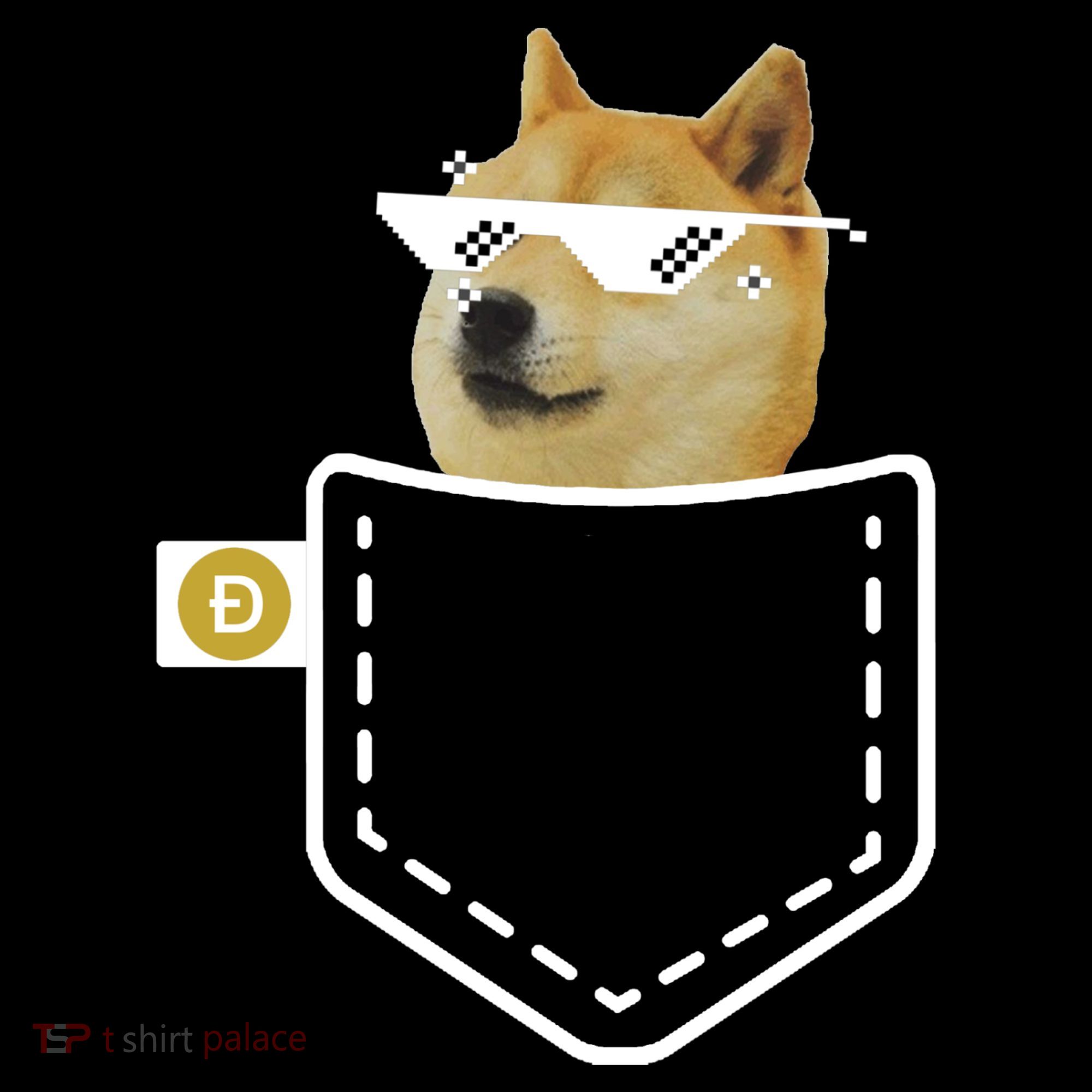 Dogecoin Pocket Doge Coin Tank Top