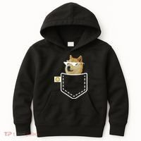 Dogecoin Pocket Doge Coin Kids Hoodie thumb 0