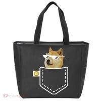 Dogecoin Pocket Doge Coin Tote Bag thumb 0