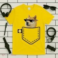 Dogecoin Pocket Doge Coin T-Shirt thumb 5