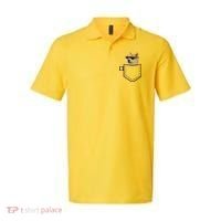 Dogecoin Pocket Doge Coin Polo thumb 0