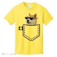 Dogecoin Pocket Doge Coin Kids T-Shirt thumb 0