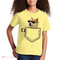Dogecoin Pocket Doge Coin Kids T-Shirt thumb 2