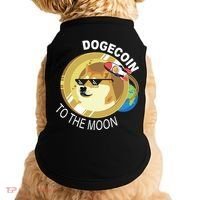 Dogecoin to the moon Doggie Tank thumb 0