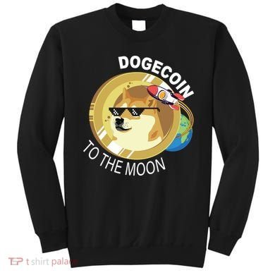 Dogecoin to the moon Sweatshirt
