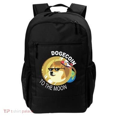 Dogecoin to the moon Backpack