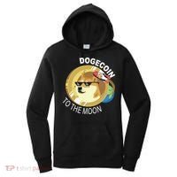 DogeCoin To The Moon Women's Hoodie thumb 0
