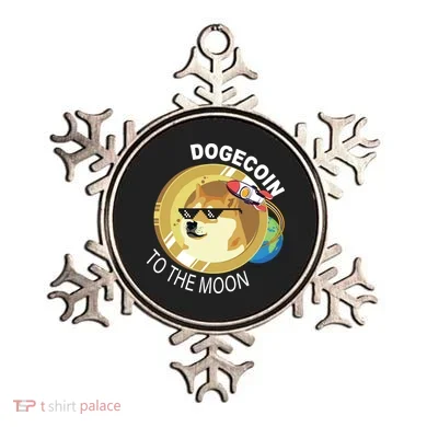Dogecoin to the moon Ornament