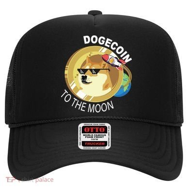 Dogecoin to the moon Hat