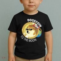 Dogecoin to the moon Toddler T-Shirt thumb 2