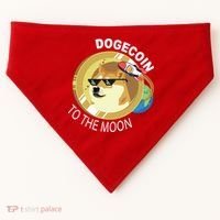 DogeCoin To The Moon USA-Made Doggie Bandana thumb 0