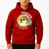 DogeCoin To The Moon Hoodie thumb 2