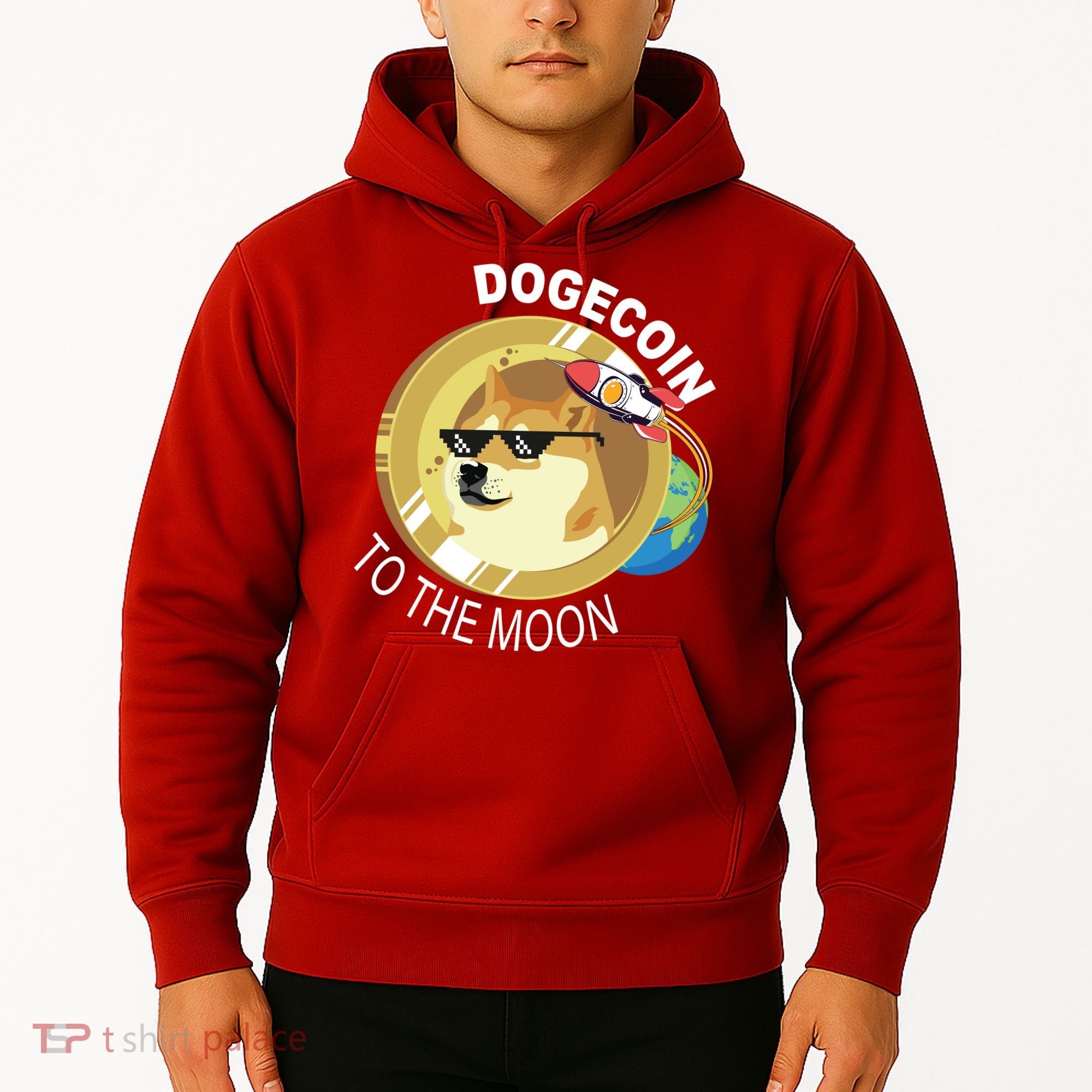 DogeCoin To The Moon Hoodie
