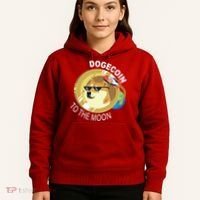 DogeCoin To The Moon Hoodie thumb 5