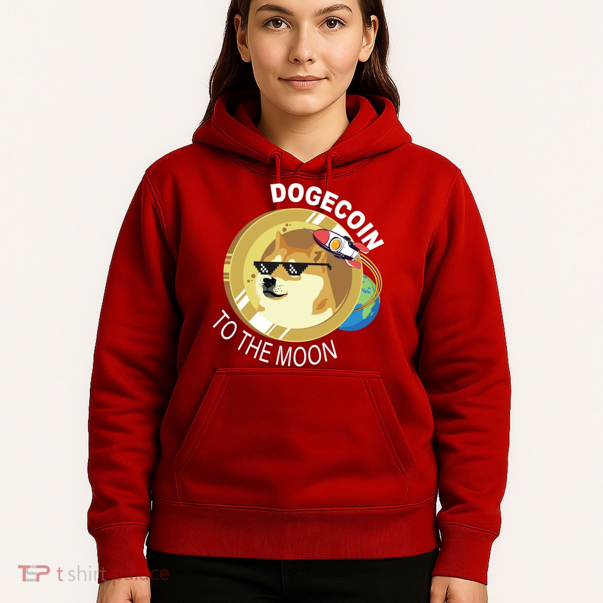 DogeCoin To The Moon Hoodie