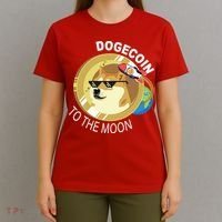 DogeCoin To The Moon T-Shirt thumb 4