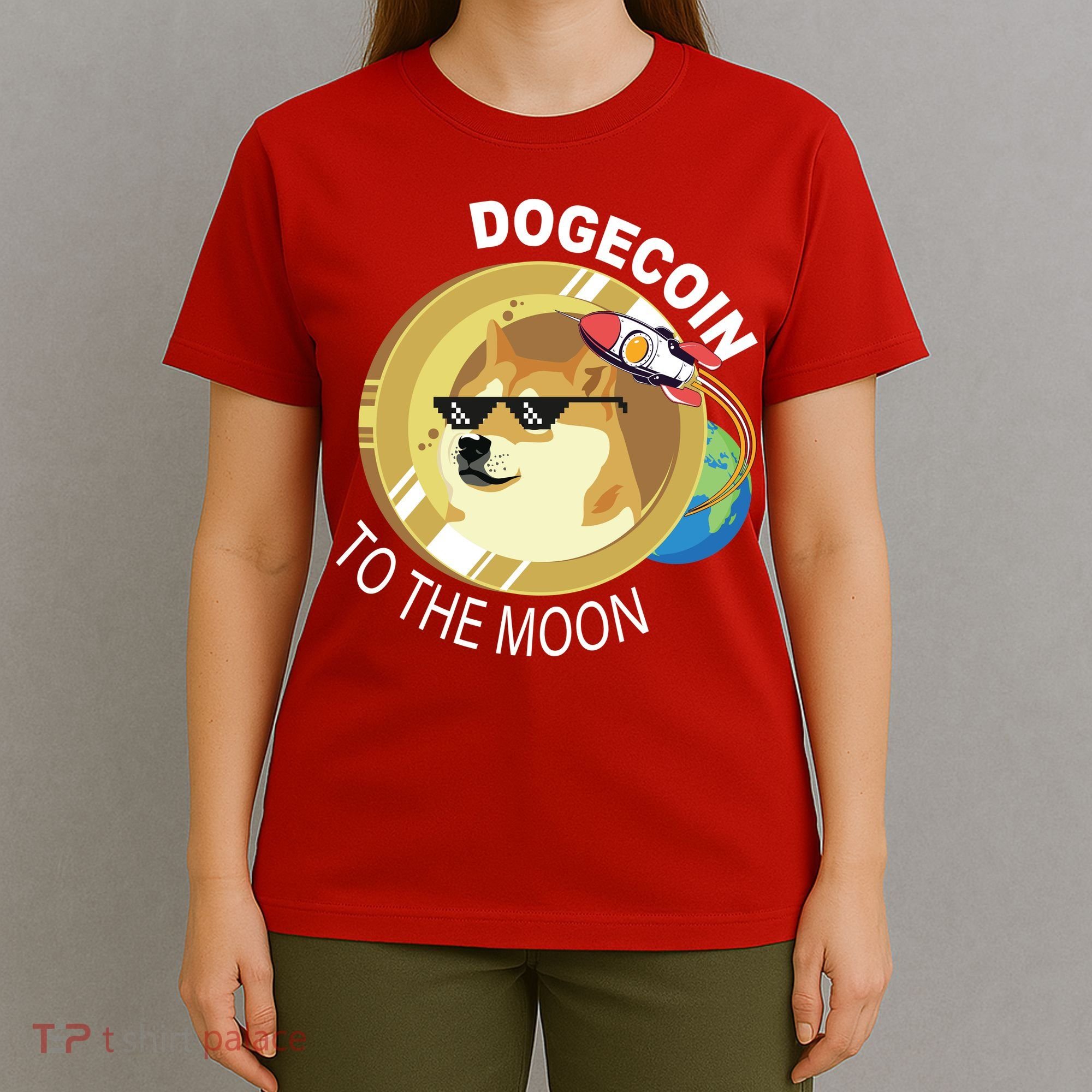 DogeCoin To The Moon T-Shirt