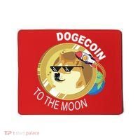 DogeCoin To The Moon Mousepad thumb 0