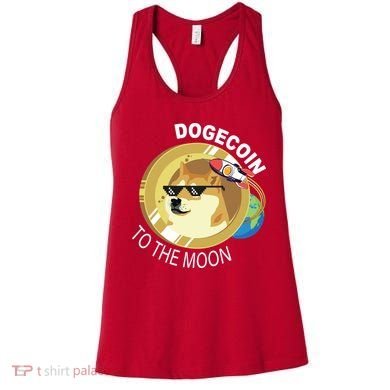 DogeCoin To The Moon Women's Tank Top