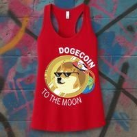 DogeCoin To The Moon Women's Tank Top thumb 3