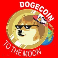 DogeCoin To The Moon Tank Top thumb 6