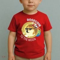 DogeCoin To The Moon Toddler T-Shirt thumb 2