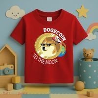 DogeCoin To The Moon Toddler T-Shirt thumb 3