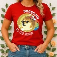 DogeCoin To The Moon Women's T-Shirt thumb 2