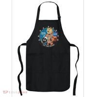 Dogecoin To The Moon Astronaut Apron thumb 0