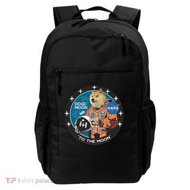 Dogecoin To The Moon Astronaut Backpack