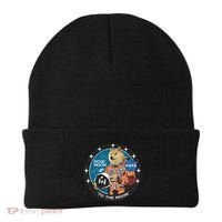 Dogecoin To The Moon Astronaut Beanie thumb 0