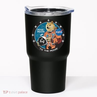 Dogecoin To The Moon Astronaut Tumbler