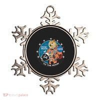 Dogecoin To The Moon Astronaut Ornament thumb 0