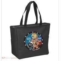 Dogecoin To The Moon Astronaut Tote Bag thumb 2