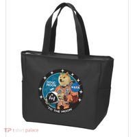 Dogecoin To The Moon Astronaut Tote Bag thumb 3
