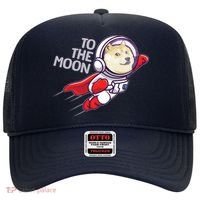 Dogecoin To The Moon Coin Crypto Currency Super Astronaut Hat thumb 0