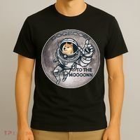 Dogecoin To the Moon Doge T-Shirt thumb 3