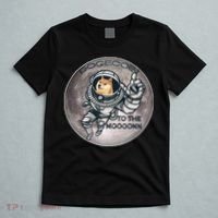 Dogecoin To the Moon Doge T-Shirt thumb 5