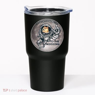 Dogecoin To the Moon Doge Tumbler