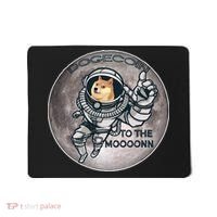 Dogecoin To the Moon Doge Mousepad thumb 0