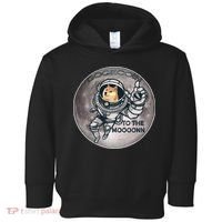 Dogecoin To the Moon Doge Toddler Hoodie thumb 0