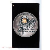 Dogecoin To the Moon Doge Golf Towel thumb 0
