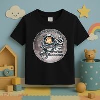 Dogecoin To the Moon Doge Toddler T-Shirt thumb 3