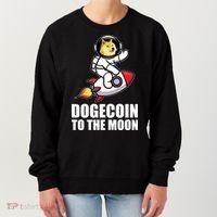 DogeCoin To The Moon Doge Crypto Women's Sweatshirt thumb 0