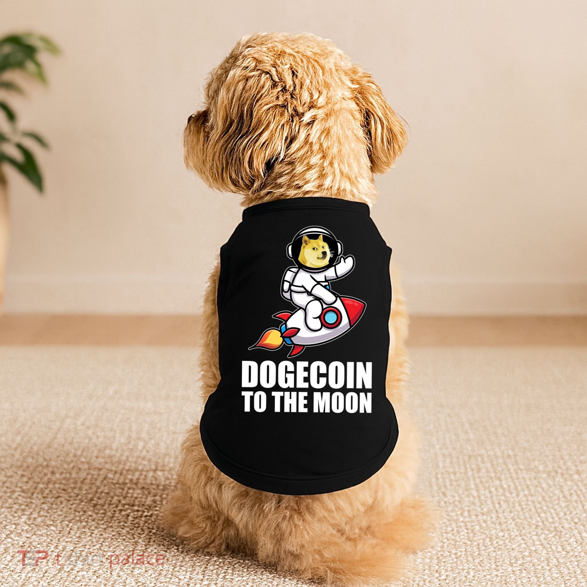 DogeCoin To The Moon Doge Crypto Doggie Tank