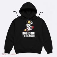 DogeCoin To The Moon Doge Crypto Hoodie thumb 0