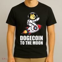 DogeCoin To The Moon Doge Crypto T-Shirt thumb 3