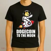 DogeCoin To The Moon Doge Crypto T-Shirt thumb 3