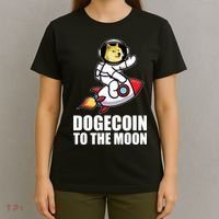 DogeCoin To The Moon Doge Crypto T-Shirt thumb 4